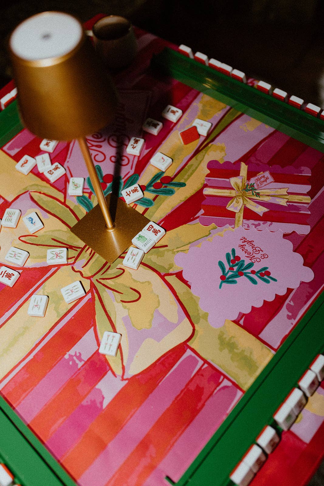 Christmas Present Mahjong Shufflers Set of 2