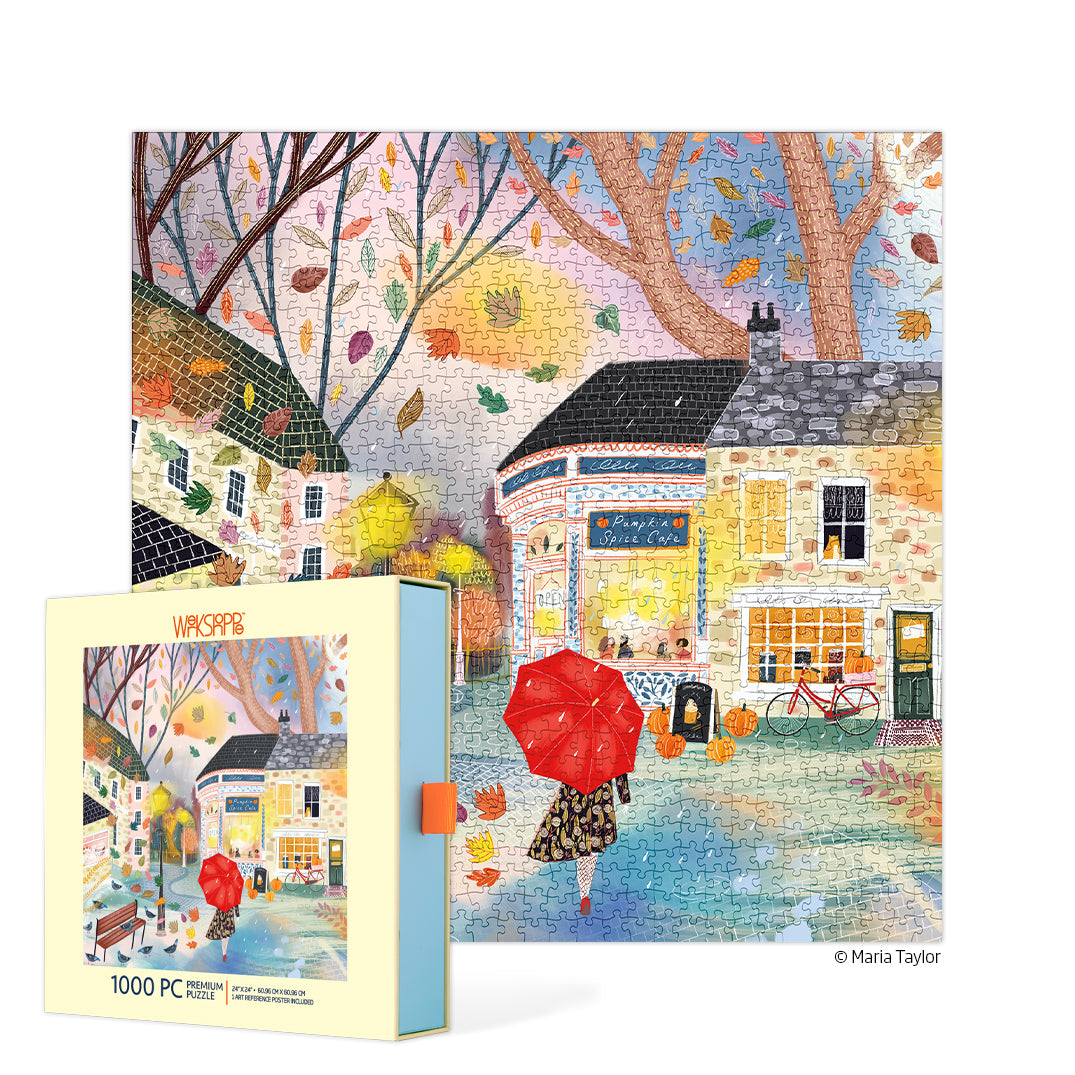 Werkshoppe- Pumpkin Spice Cafe 1000 Piece Puzzle