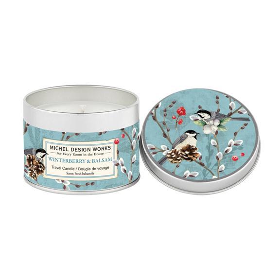 Stonewall MDW Winterberry and Balsam Travel Candle
