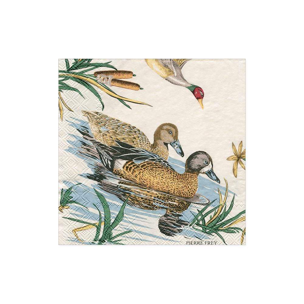 Caspari Cocktail Napkin - Sologne