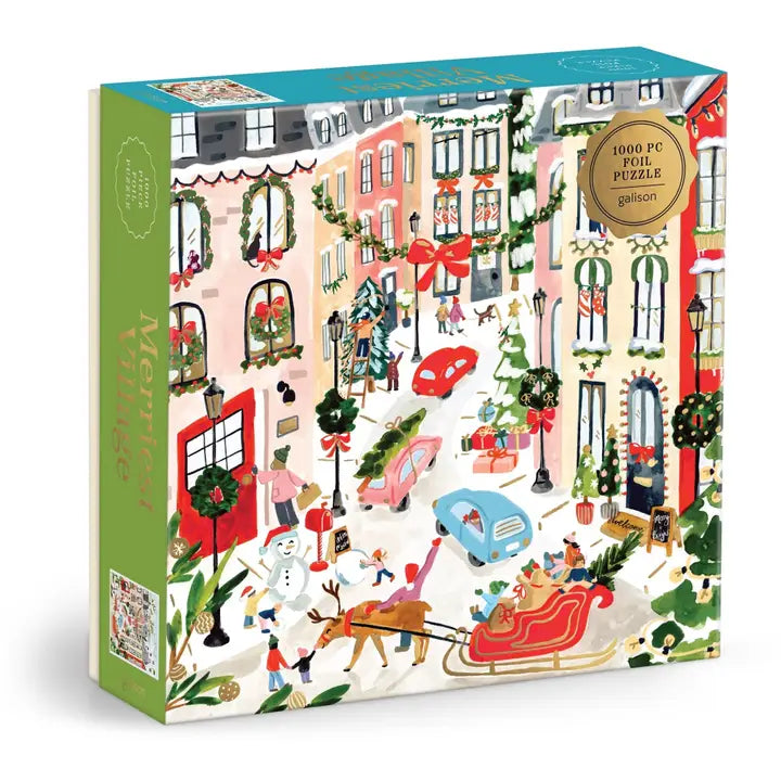 Puzzle-Merriest Village 1000 Piece