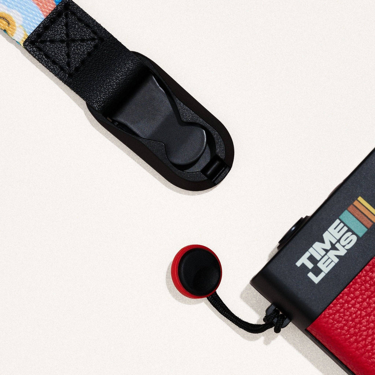 Camera strap "Sunset Bloom"