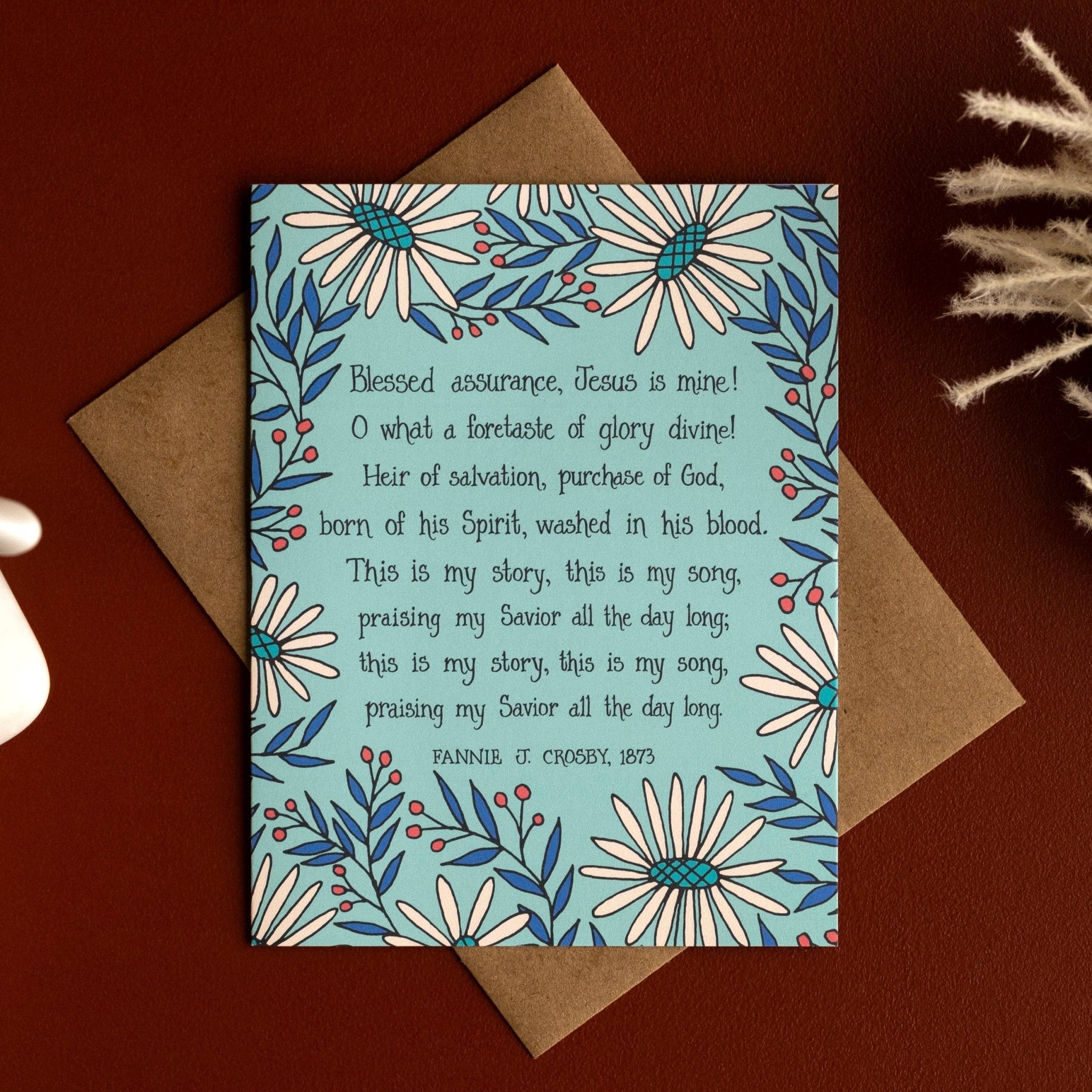 6 Hymn Greeting Cards - Set One - From Me To You