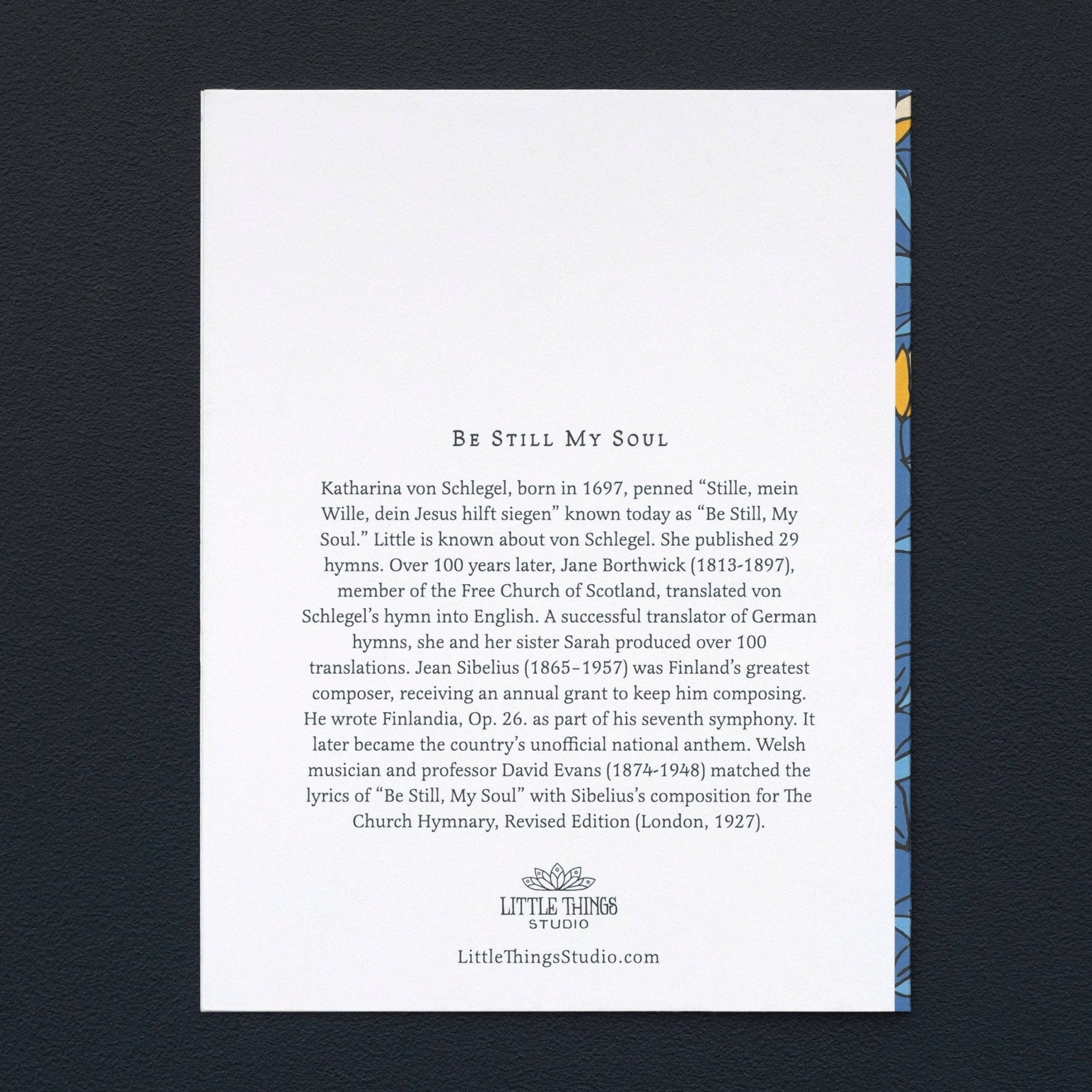 6 Hymn Greeting Cards - Set One - From Me To You