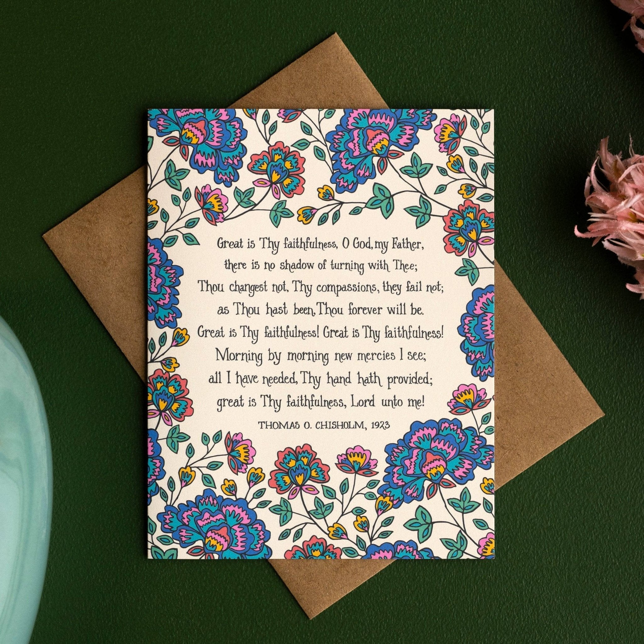 6 Hymn Greeting Cards - Set One - From Me To You