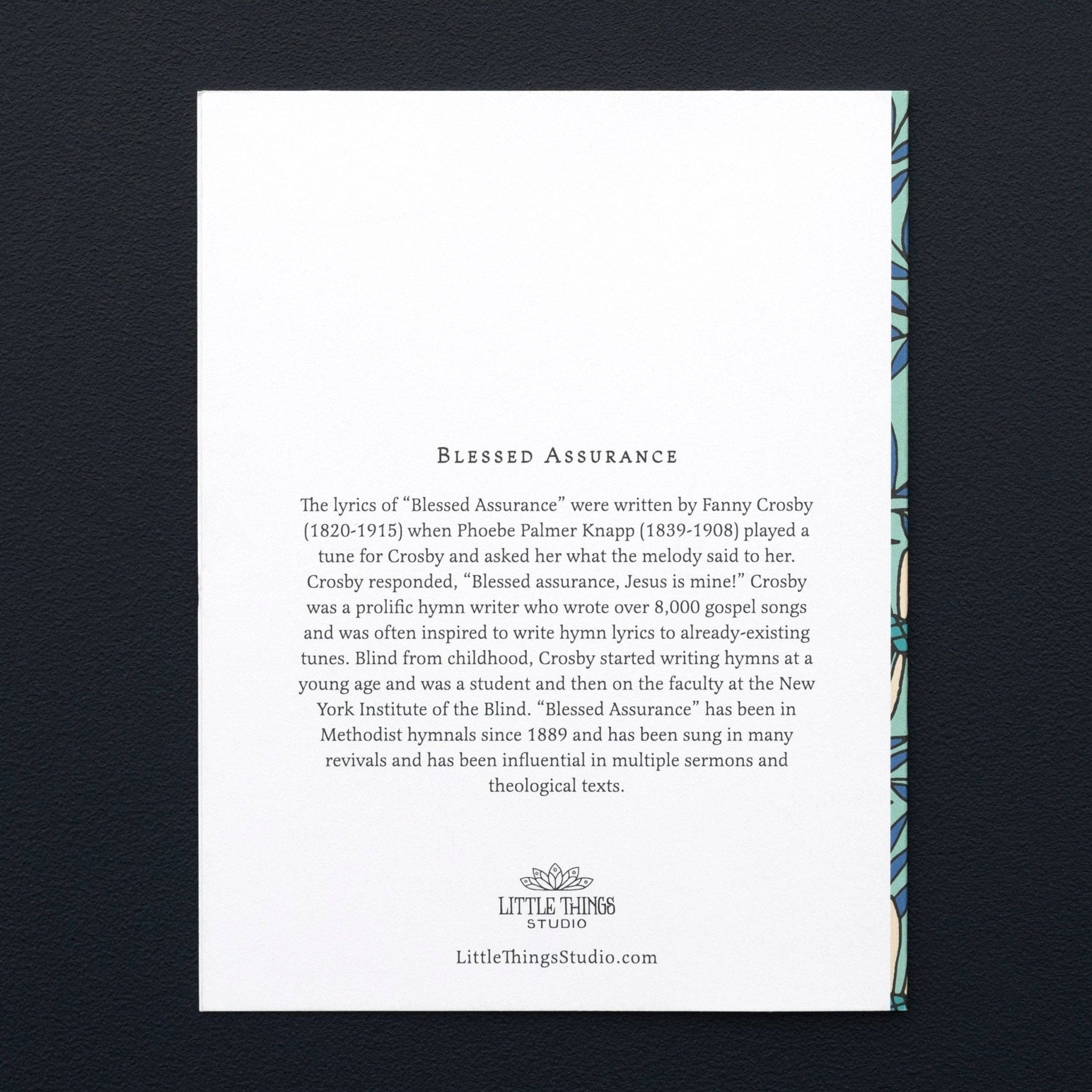 6 Hymn Greeting Cards - Set One - From Me To You
