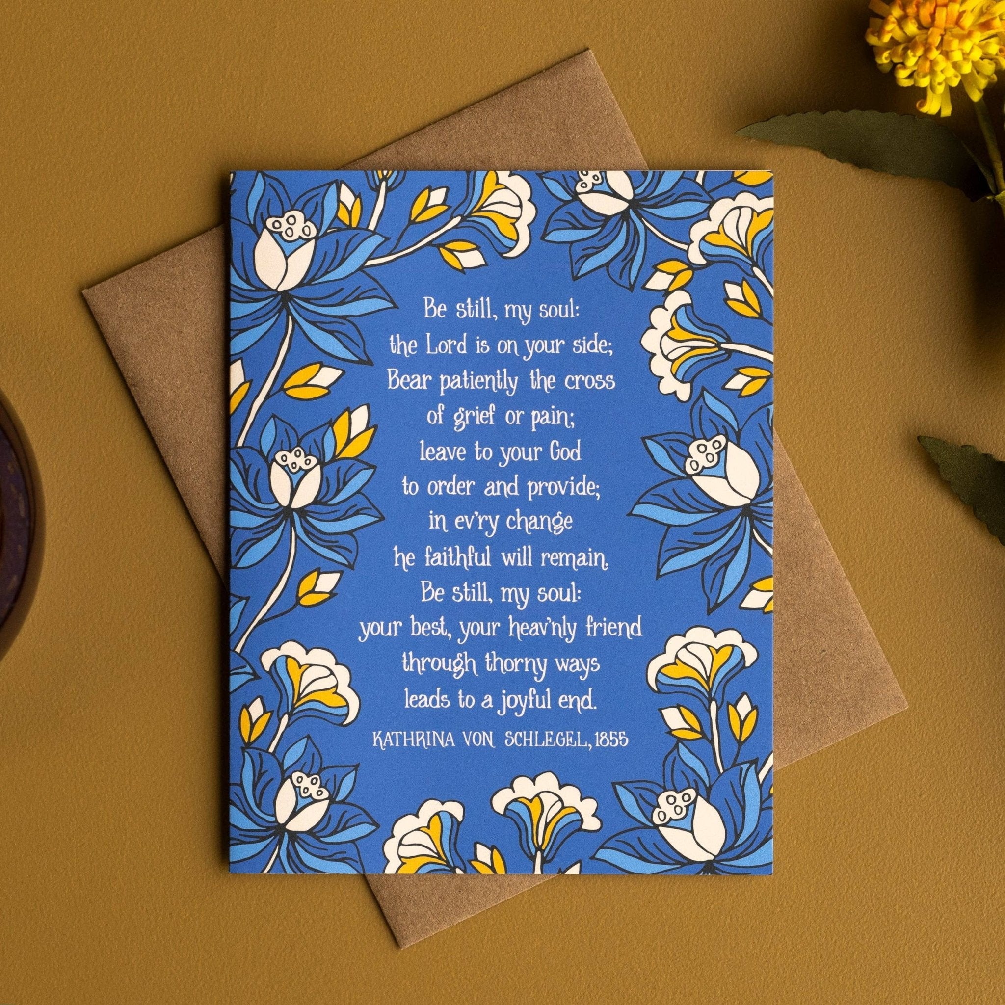 6 Hymn Greeting Cards - Set One - From Me To You