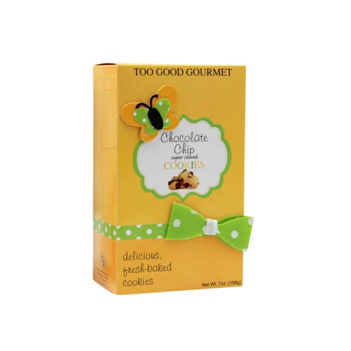 Butterfly Dot, Yellow, 6 oz Chocolate Super Chunk