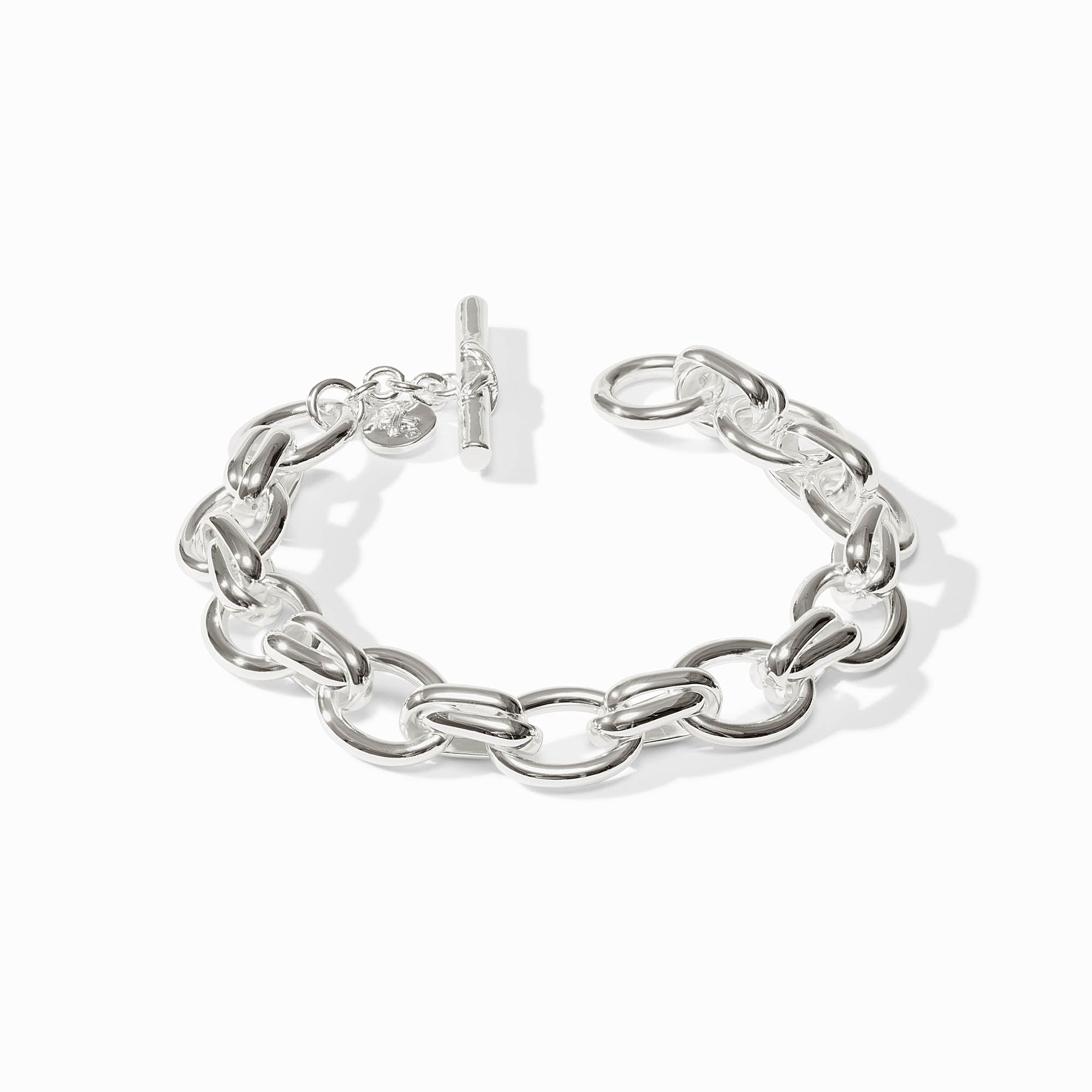 JULIE VOS Essex Link Bracelet-SILVER