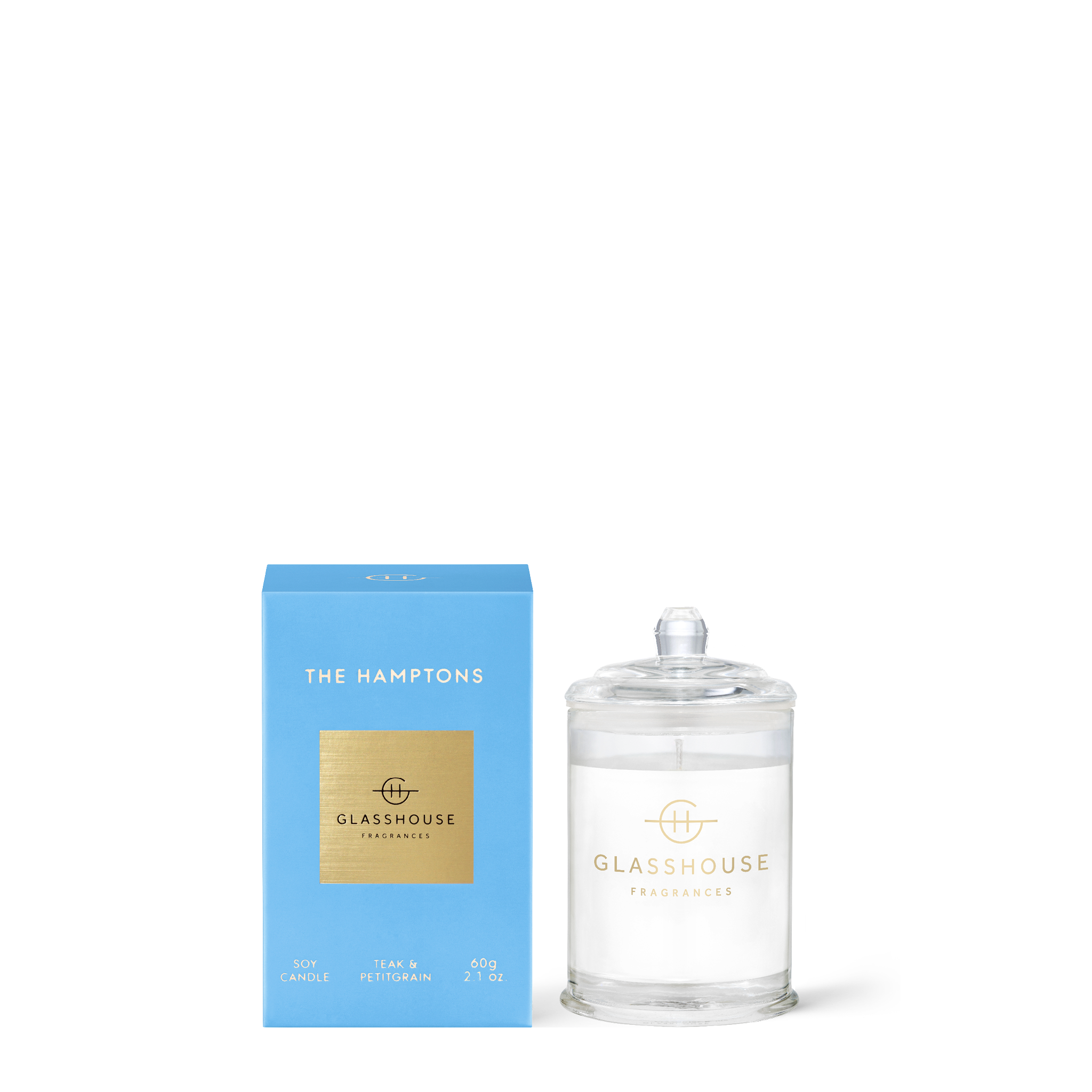 Glasshouse Candle 2.1 oz. - The Hamptons