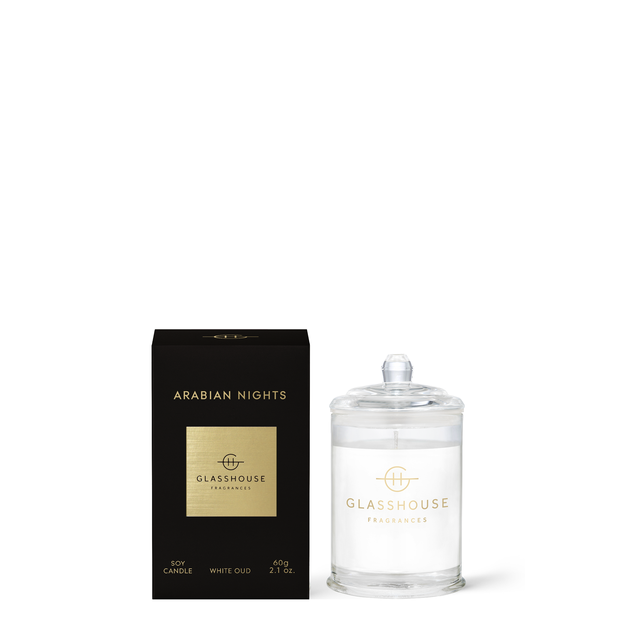 Glasshouse Candle 2.1 oz. - Arabian Nights