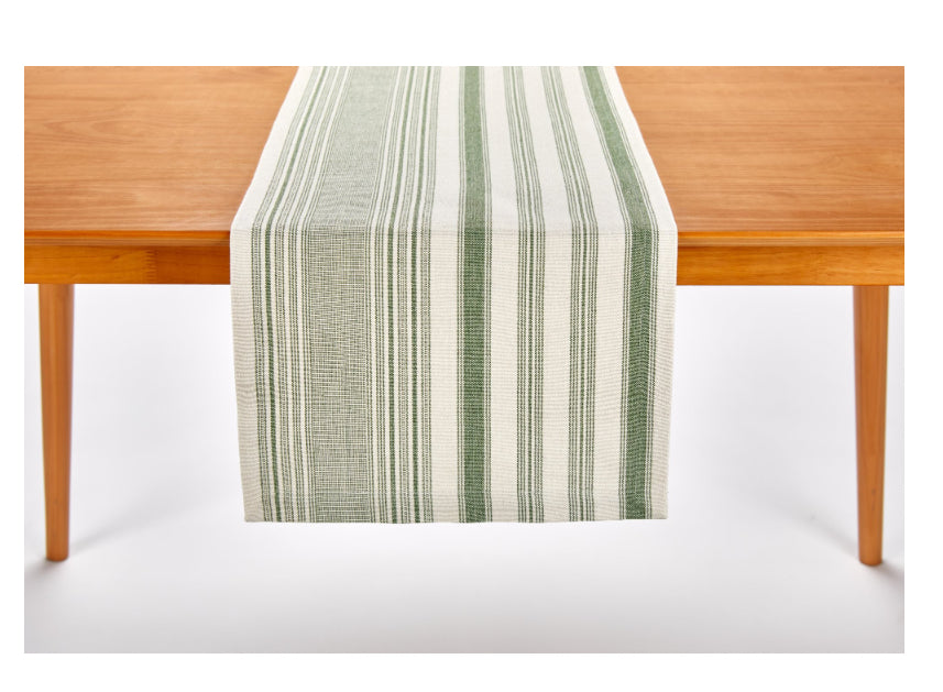 Tableau-Hammond Striped Forest Table Runner