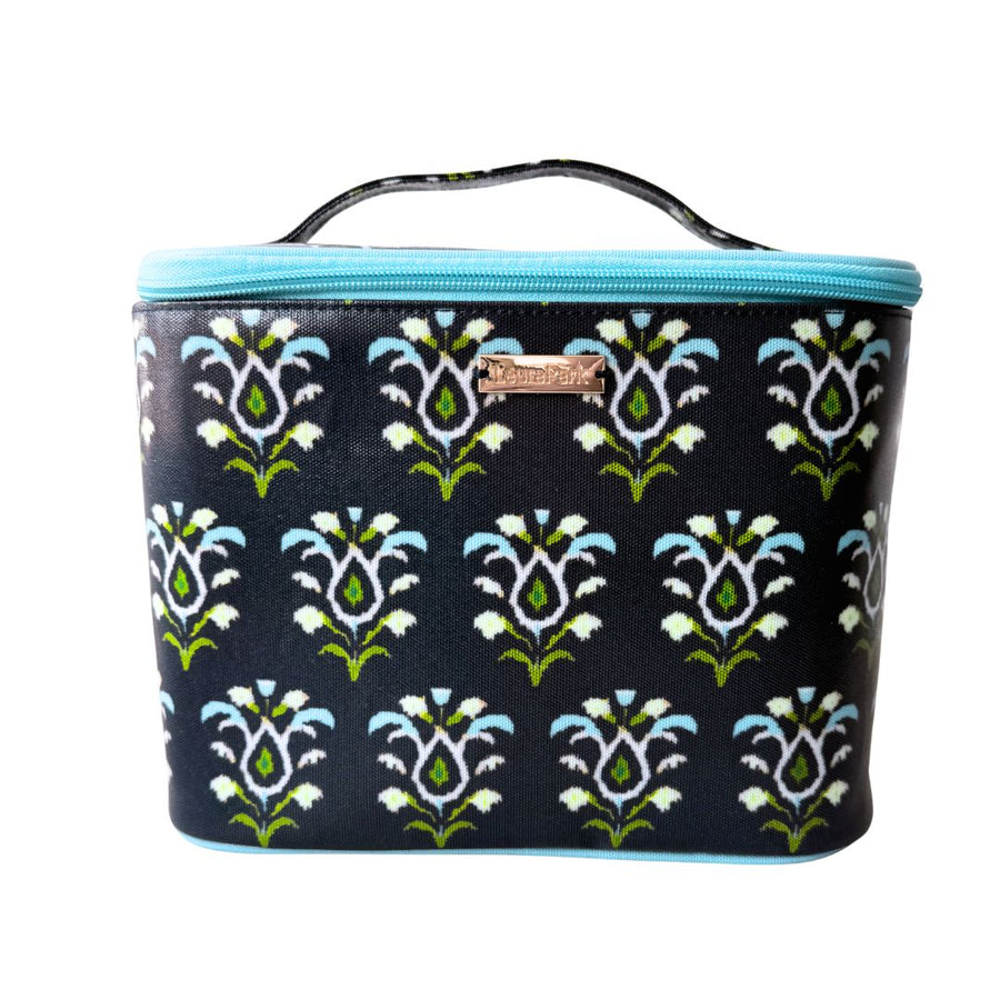 Laura Park Designs-Rosemary Indigo Train Case