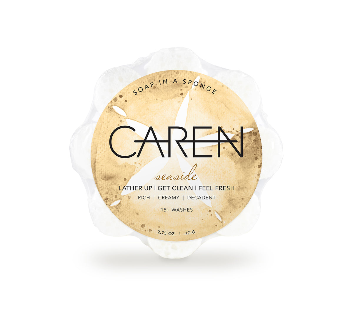 Caren Soap Sponge | Seaside | White Daisy