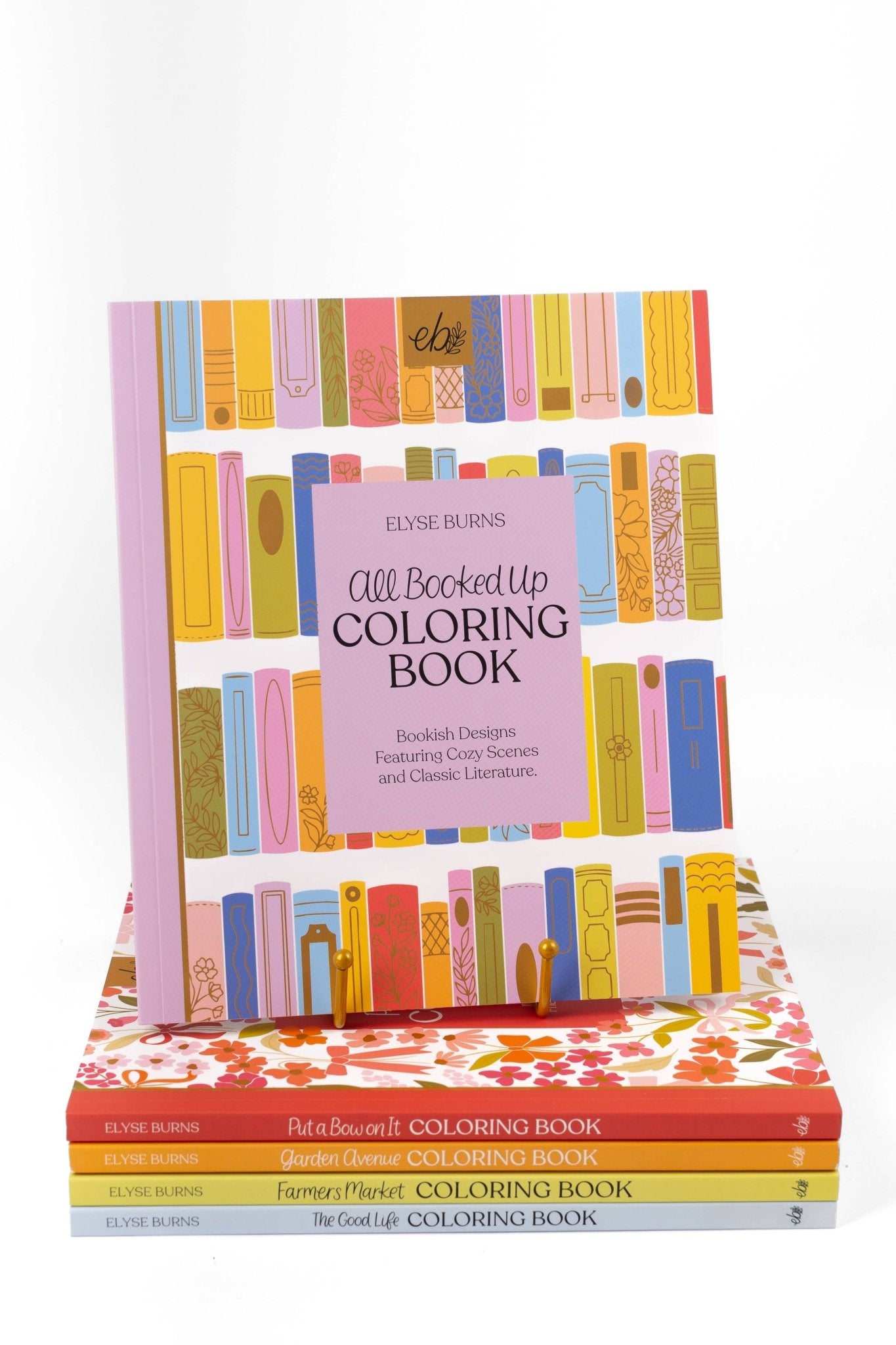 All Booked Up Coloring Book | Bookish & Reading - From Me To You