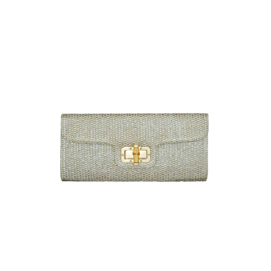 BC Bamboo Clutch - Gold - From Me To You