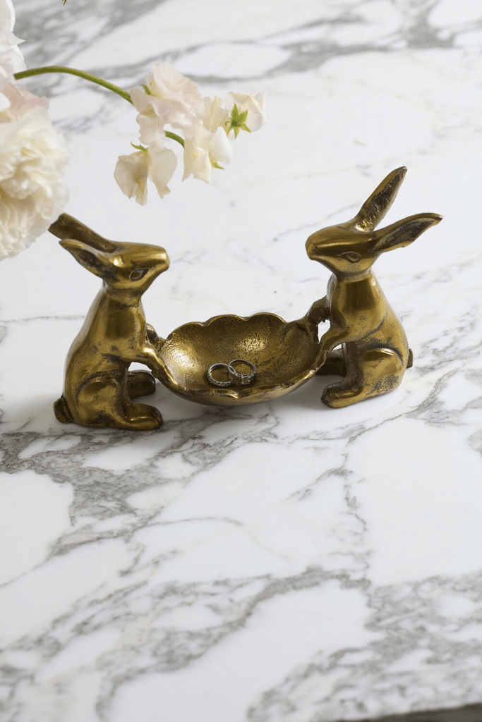 Best Bunnies Dish Stand | Accent Decor - From Me To You