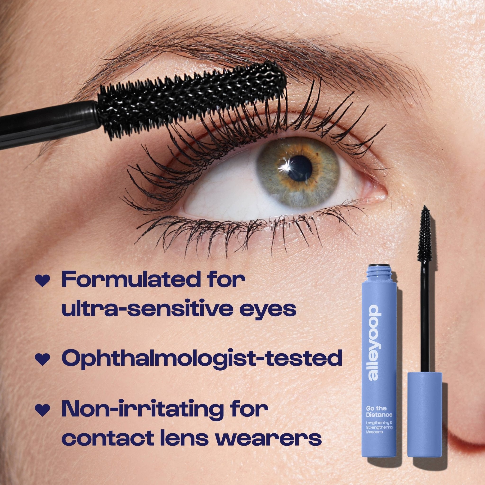 Black Go the Distance Mascara - Clean Tubing Mascara - From Me To You
