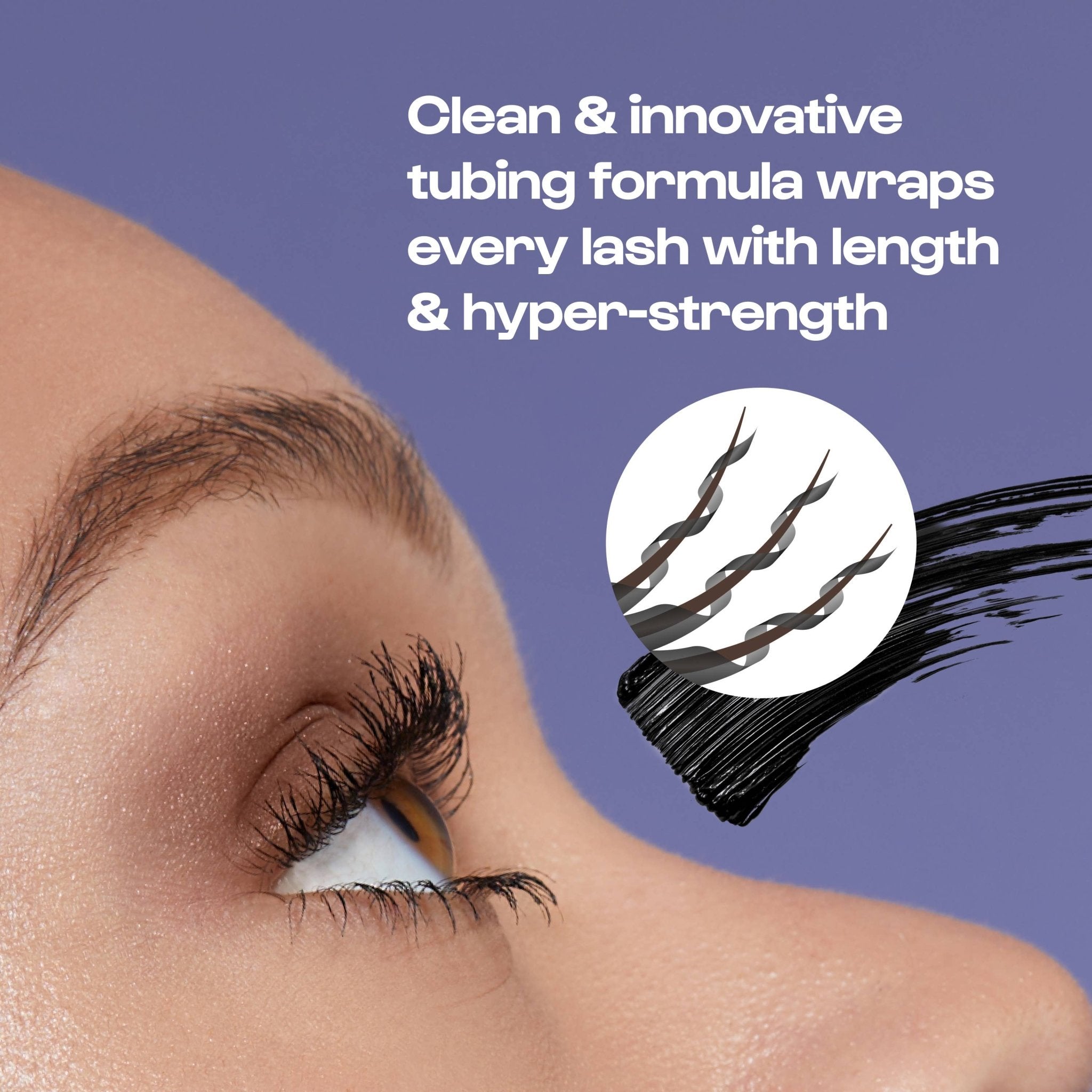 Black Go the Distance Mascara - Clean Tubing Mascara - From Me To You