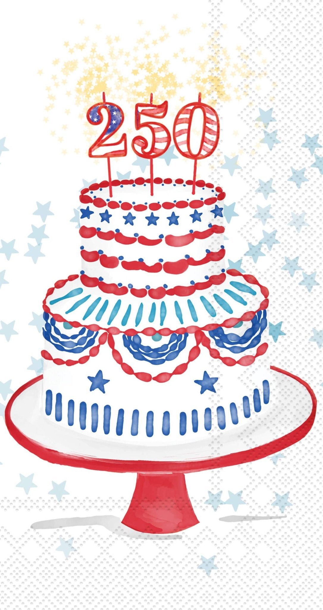 Boston International - Paper Guest Towels USA 250th - From Me To You