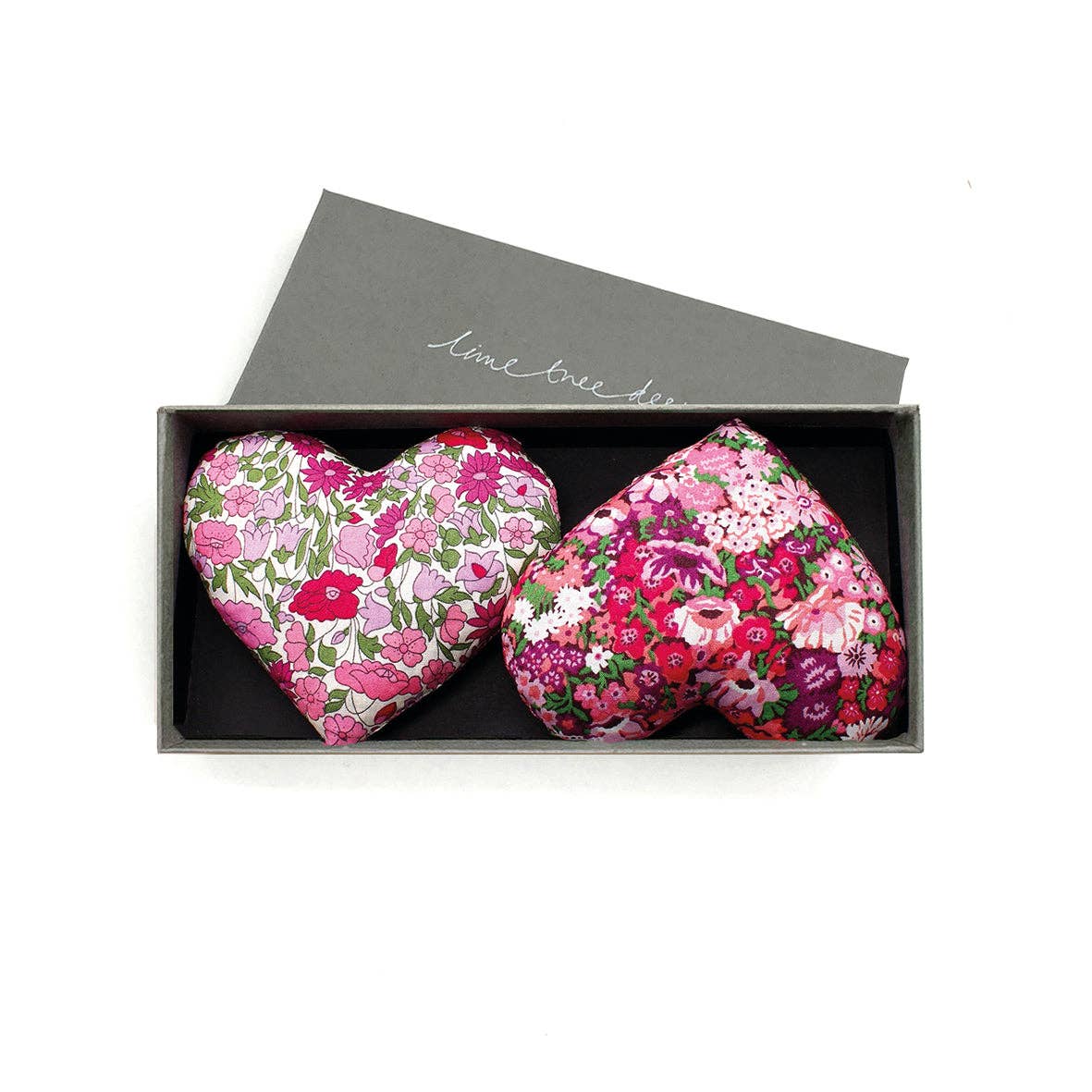 Box of 2 Lavender Hearts - Heart and Soul - From Me To You