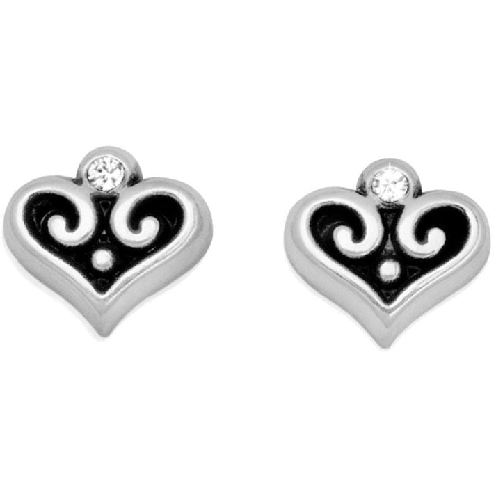 Brighton Alcazar Heart Mini Post Earrings - From Me To You