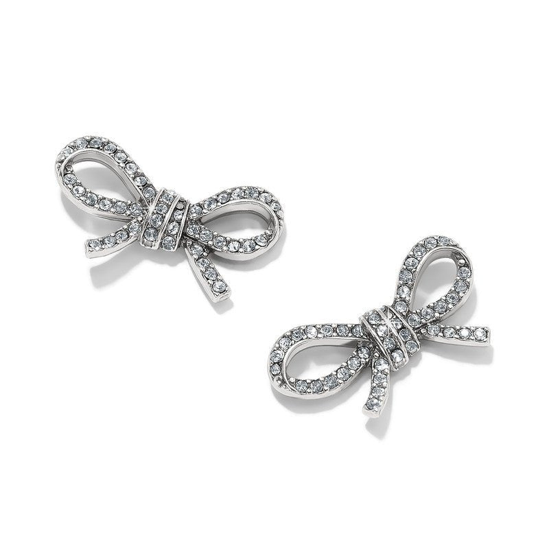 Brighton Brighton Illumina Crystal Bow Post Stud Earrings - From Me To You
