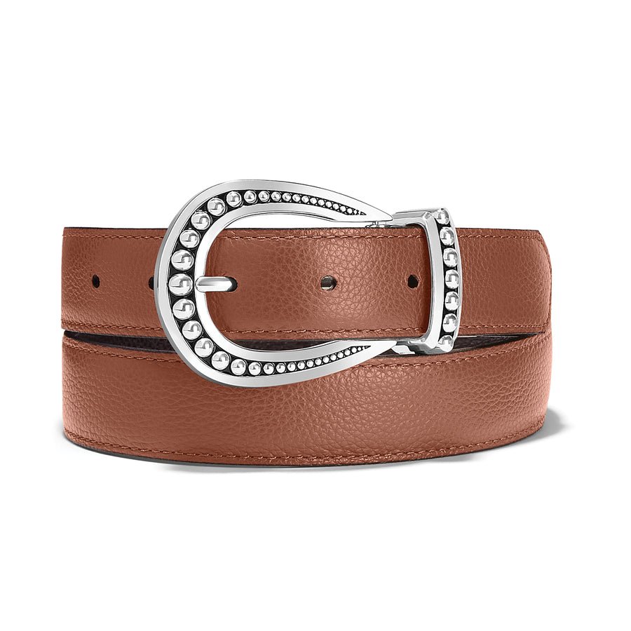 Brighton Brighton Really Tough Reversible Belt - BOURB/BLK - From Me To You