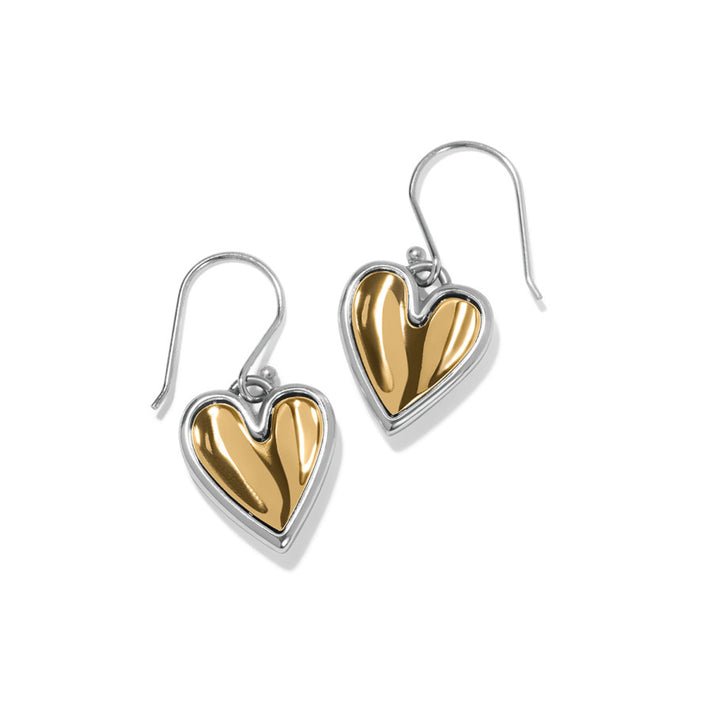 Brighton Cascade Heart Reversible French Wire Earrings - From Me To You