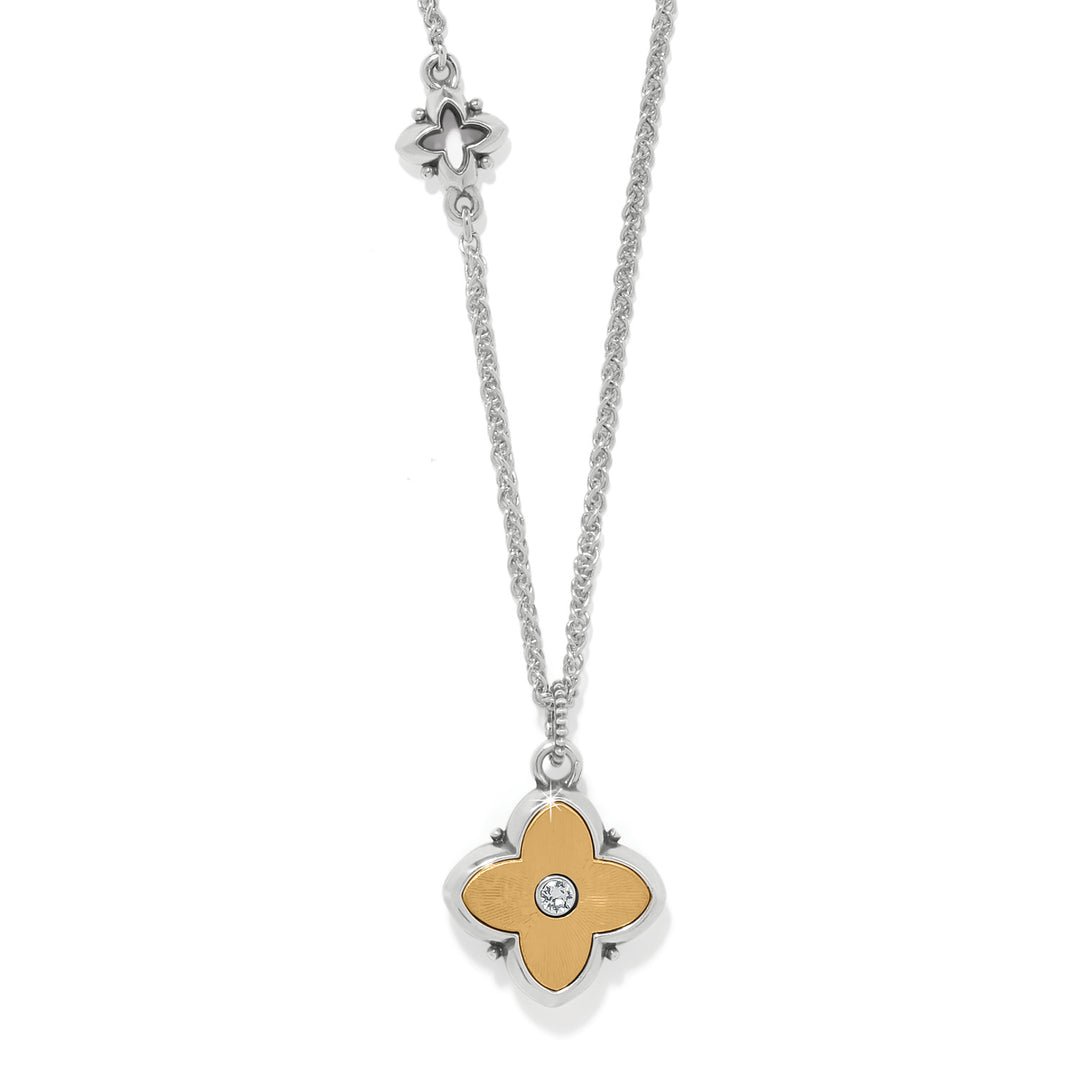 Brighton CATHEDRAL REVERSIBLE SHORT NECKLACE - SILVER/GOLD - From Me To You
