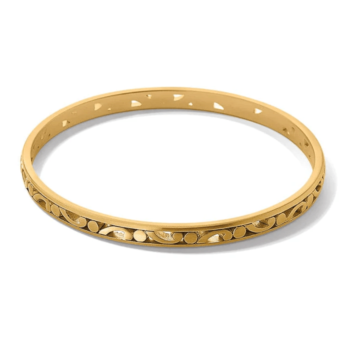 Brighton Contempo Slim Bangle Gold - From Me To You