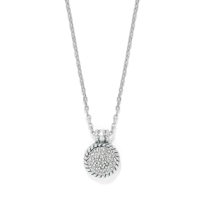 Brighton Illumina Celeste Dome Necklace - Silver - From Me To You