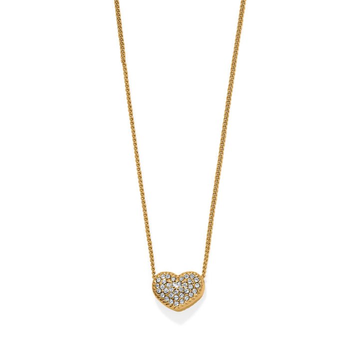 Brighton Illumina Celeste Heart Petite Necklace - From Me To You