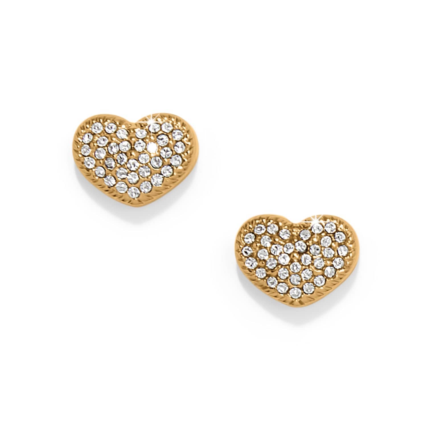 Brighton Illumina Celeste Heart Post Earrings Regular - From Me To You