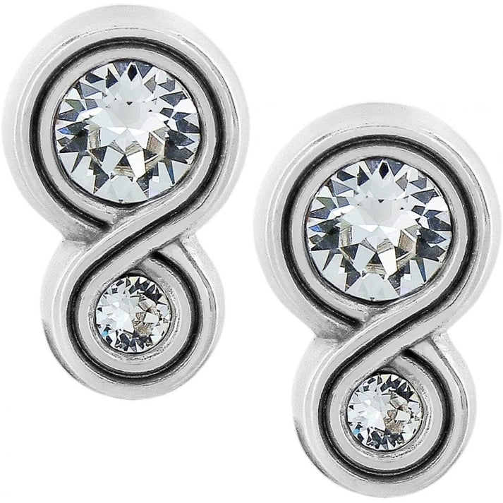 Brighton Infinity Sparkle Post Earrings: JA1222 - From Me To You
