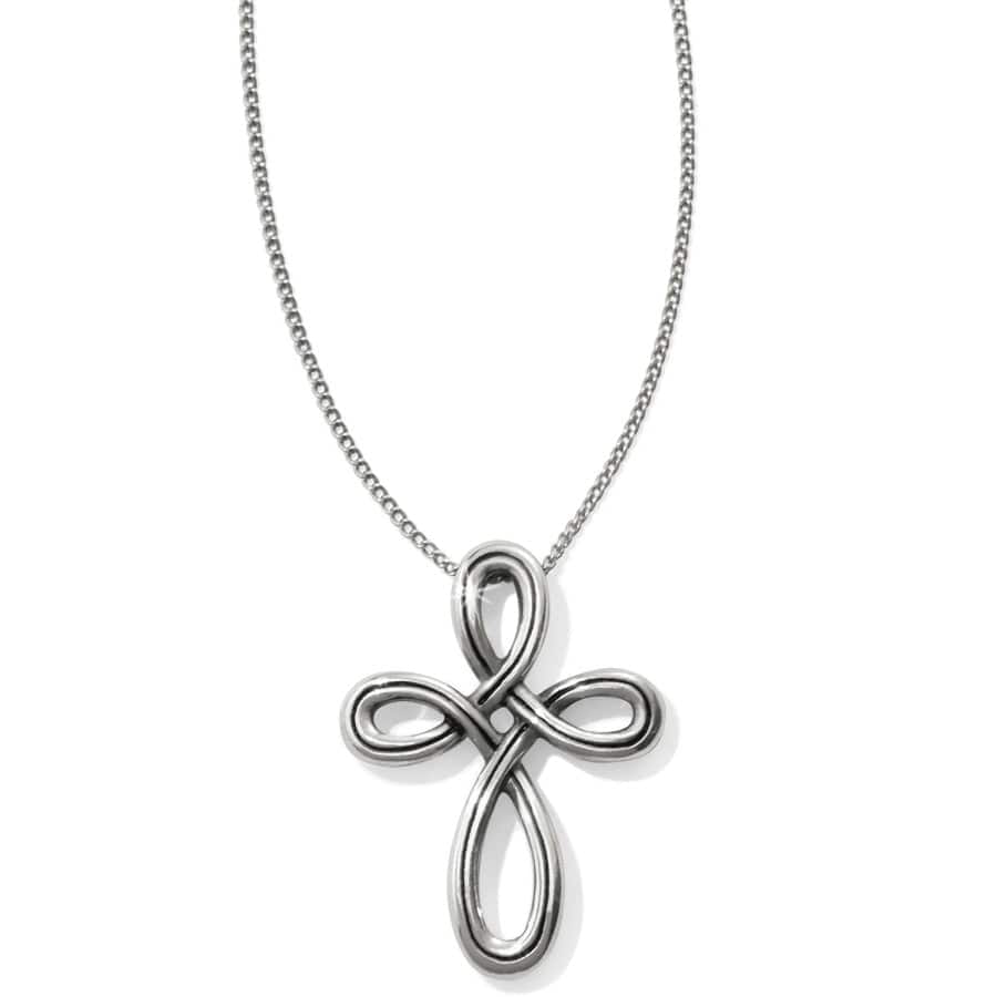 Brighton Interlok Petite Cross Necklace - From Me To You