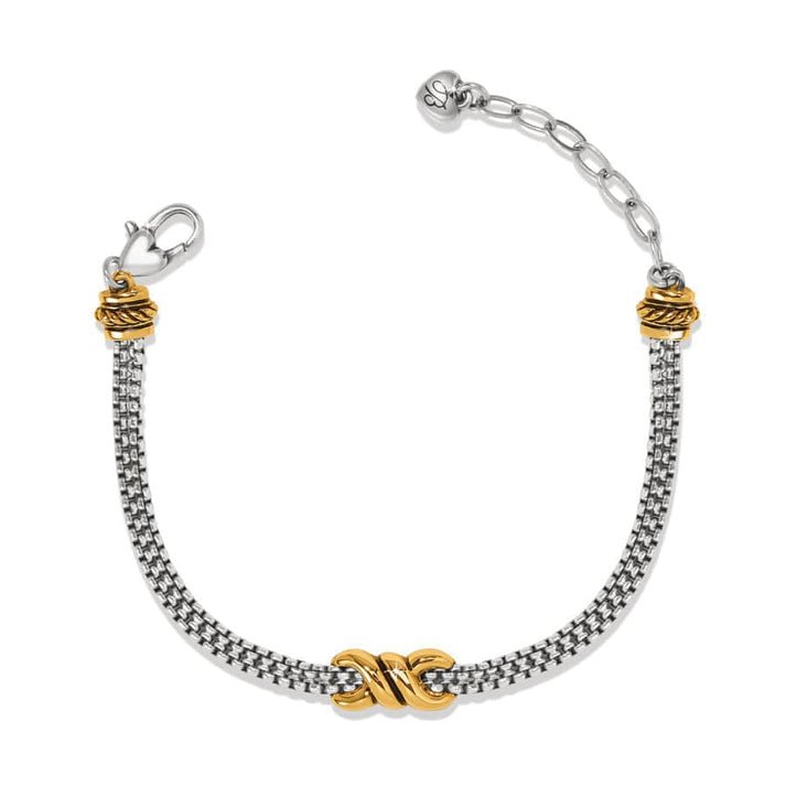 Brighton Interlok Twist Double Chain Bracelet - From Me To You