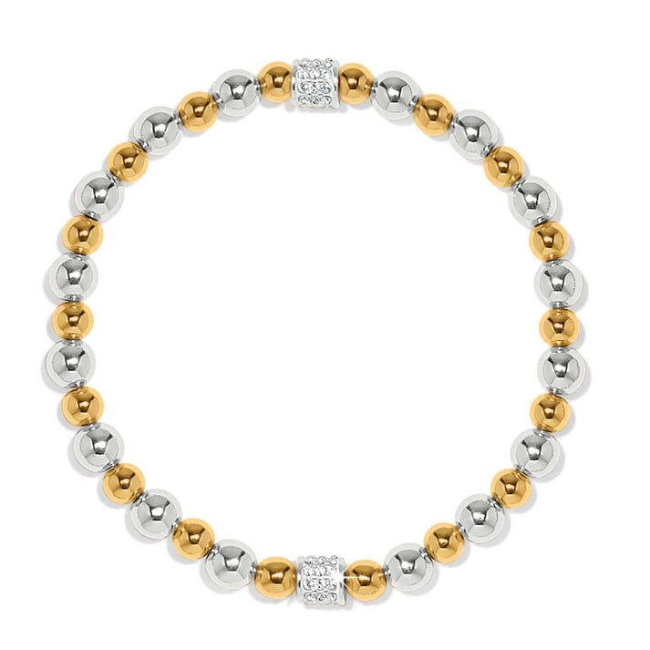 Brighton Meridian Petite Silver/Gold Stretch Bracelet - From Me To You