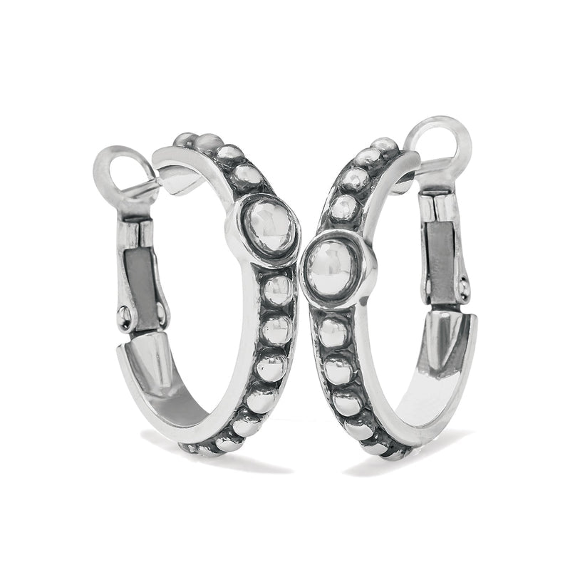 Brighton Pretty Tough Hoop Earrings – Silver - From Me To You