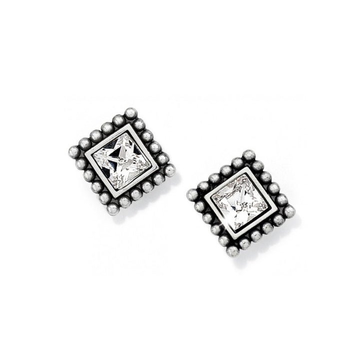 Brighton Sparkle Square Mini Post Earrings - From Me To You