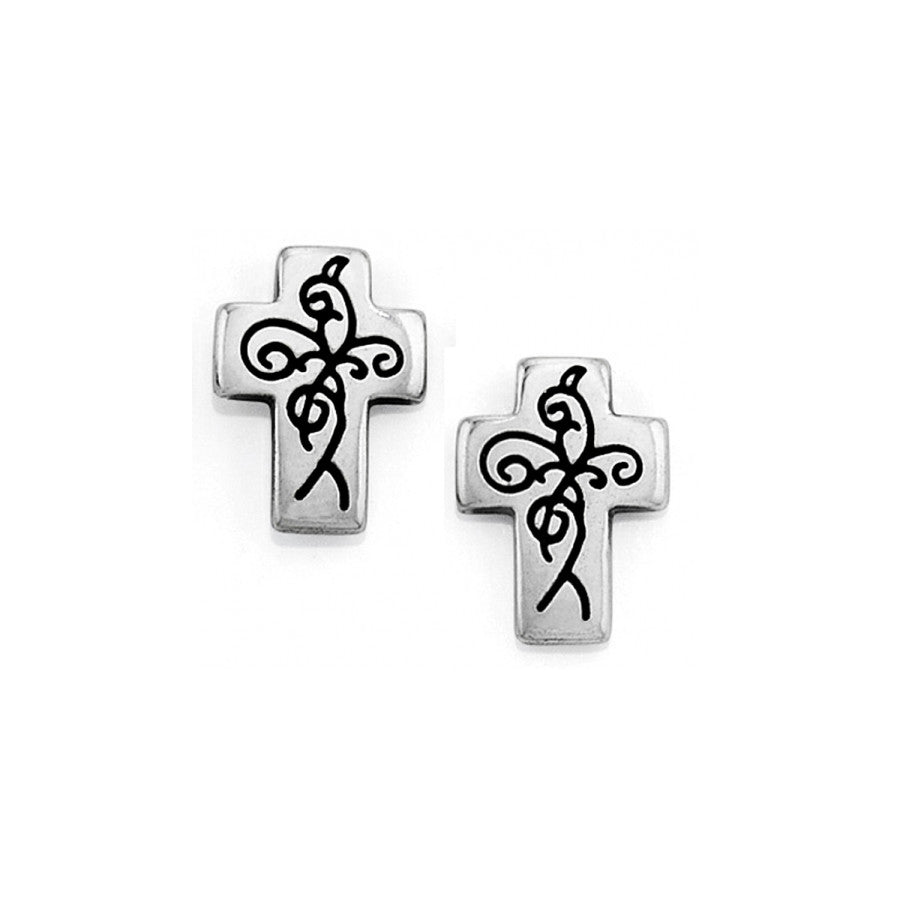 Brighton True Cross Mini Post Earrings - From Me To You