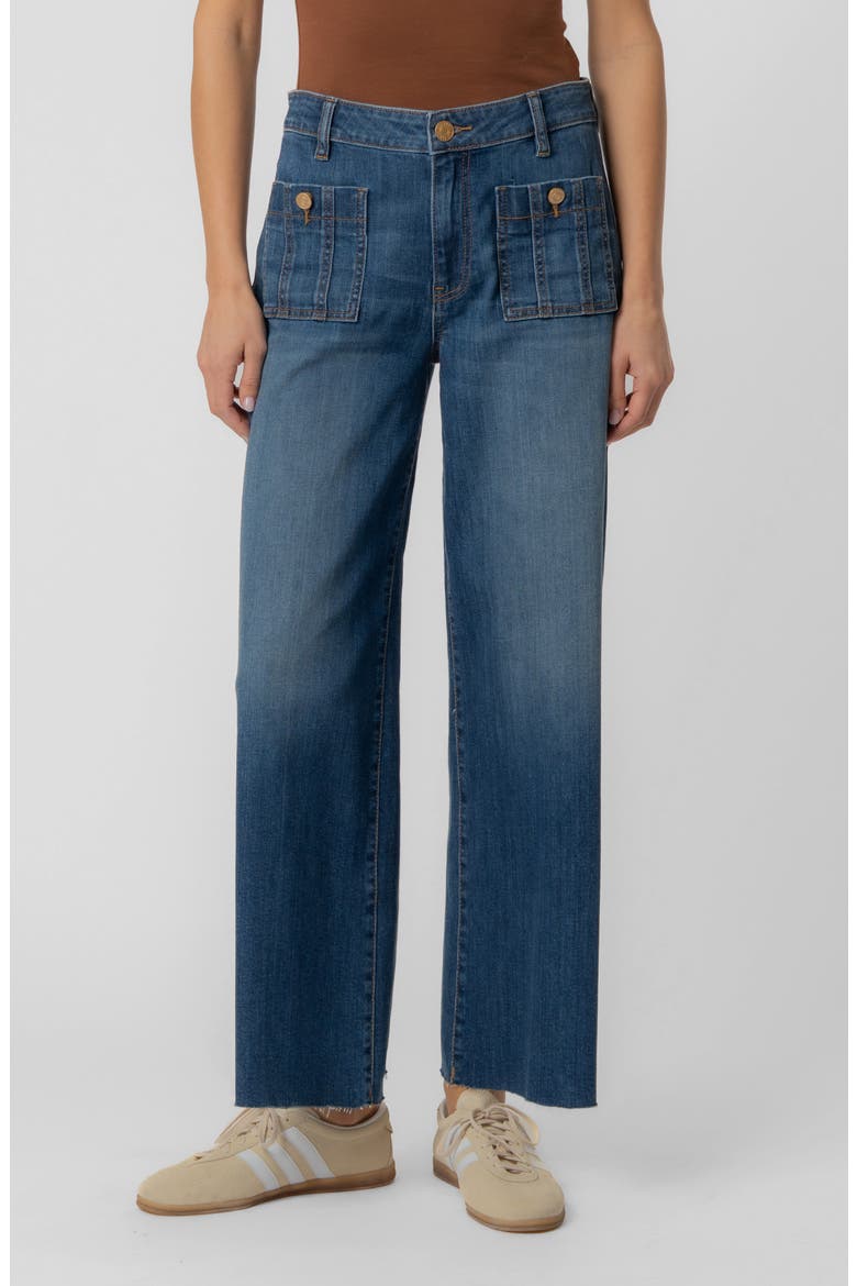 Meg High Rise Wide Leg in Resolution Wash