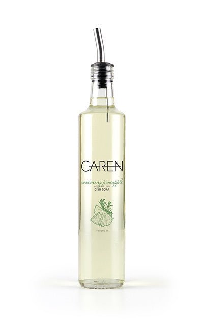 Caren Homekeeping Dish Soap - Rosemary Pineapple - 18oz - From Me To You