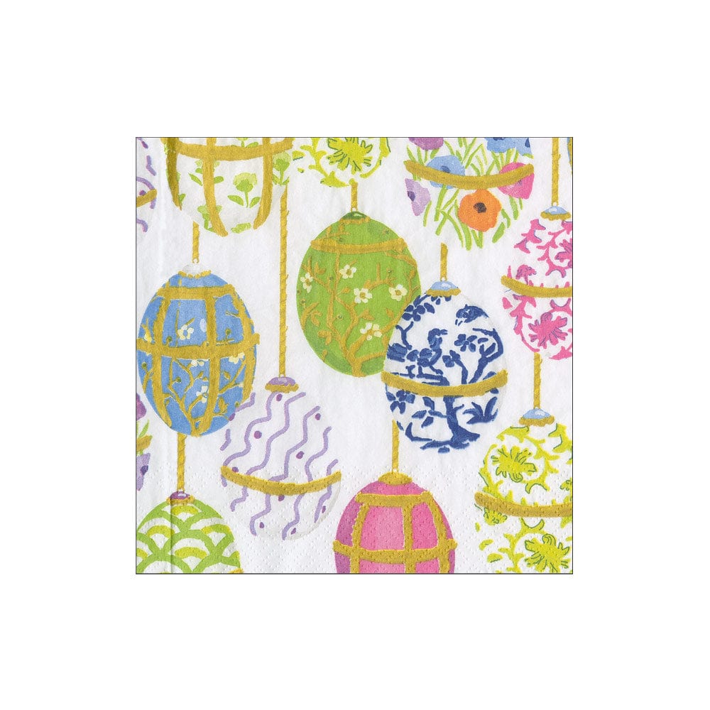 Caspari Cocktail Napkin - Les Oeufs - From Me To You