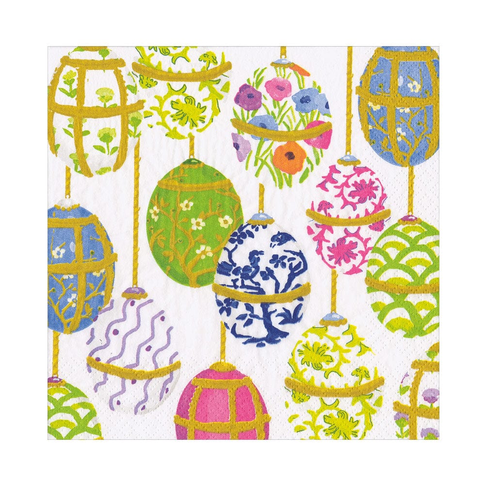 Caspari Luncheon Napkins - Les Oeufs - From Me To You