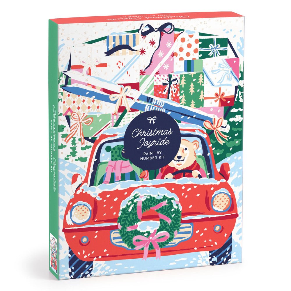 Christmas Joyride 9 x 12" Paint by Number Kit - From Me To You
