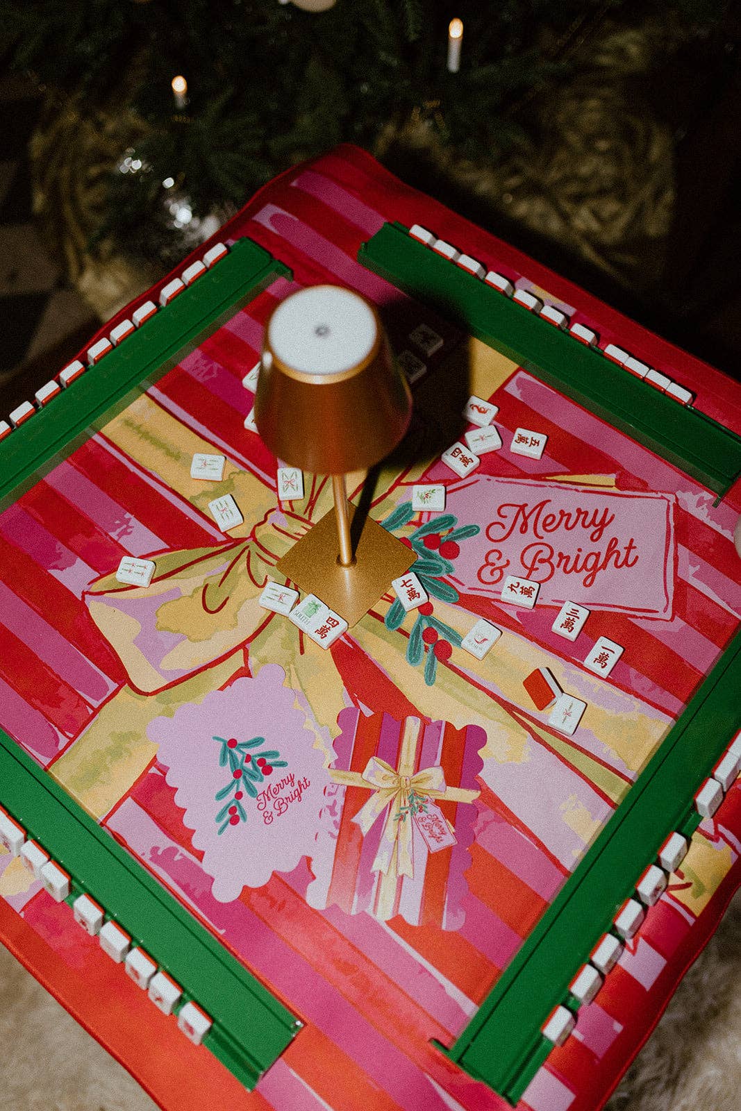 Christmas Present Mahjong Shufflers Set of 2 - From Me To You