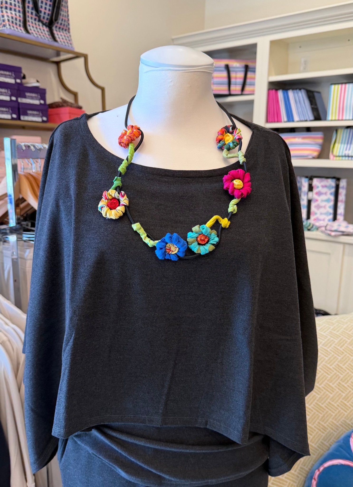Climbing Roses Multi Black Cord - From Me To You