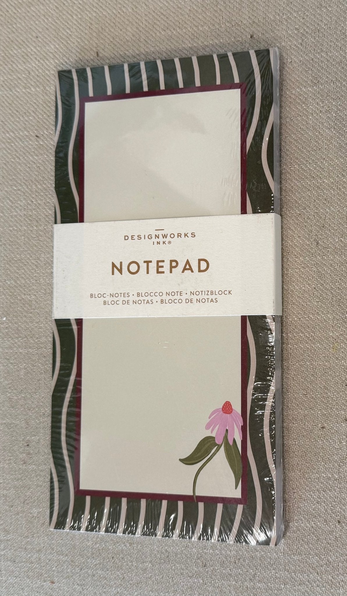 Designworks - Mix Credit Floral List Pad-Coneflower - From Me To You