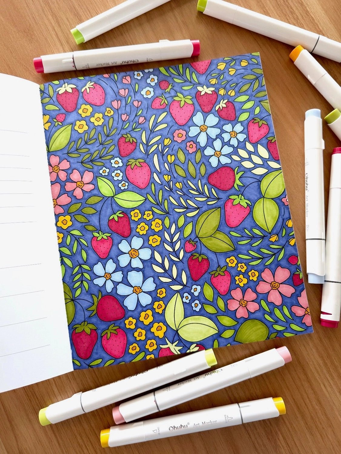 Elyse Burns Farmers Market Coloring Book - From Me To You